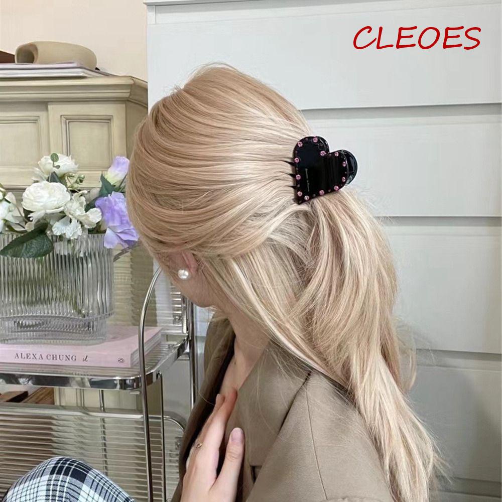 Kẹp Tóc Hình Trái Tim Đơn Giản Sáng Tạo|Kẹp Tóc Họa Tiết Hình Học Thời Trang