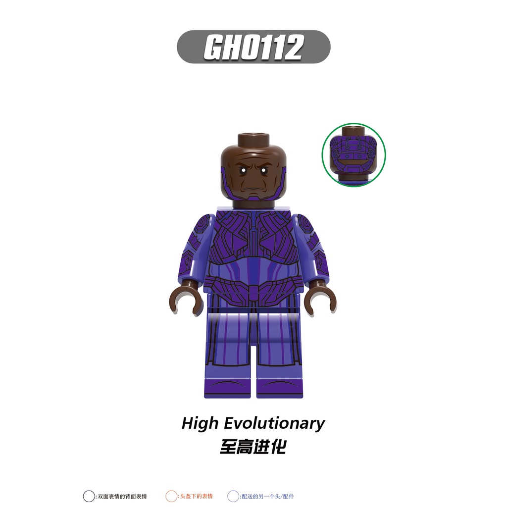 Minifigures Các Mẫu Nhân Vật Trong Vệ Binh Dải Ngân Hà 3 Mới Nhất G0114 - Đồ Chơi Lắp Ráp Mini  Adam Warlock Starfox