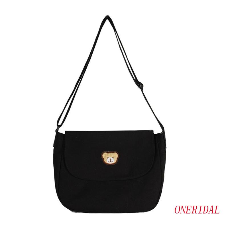 Túi Đeo Chéo Vai Bằng Vải Thời Trang Dễ Thương Bắt Mắt Cho Nữ