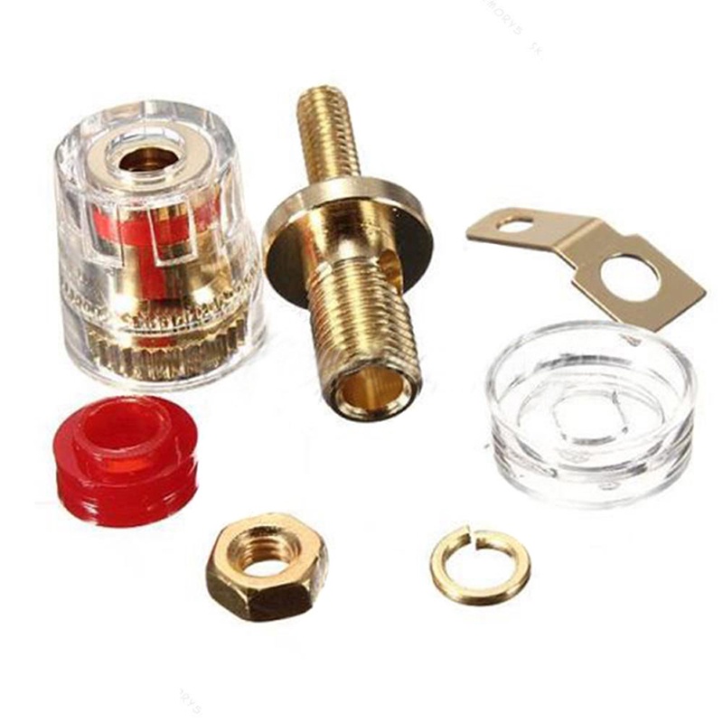 Set 8 Jack Cắm Bắp Chuối 4mm Chuyên Dụng Cho Loa Khuếch Đại Âm Thanh