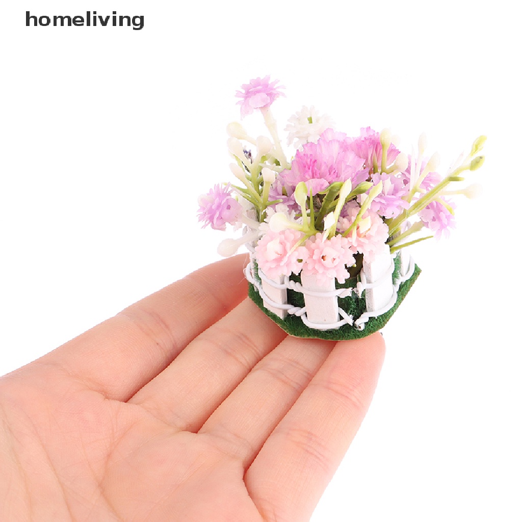 Giường Ngủ Mini Tỉ Lệ 1: 12 Dùng Để Trang Trí Nhà Búp Bê