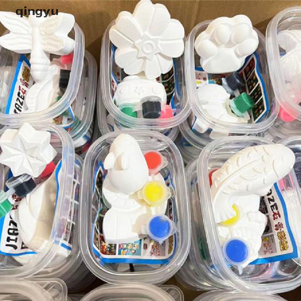 Móc Khóa Búp Bê Thạch Cao Sơn Thủ Công Chuyên Nghiệp DIY Sáng Tạo Dành Cho Trẻ Em