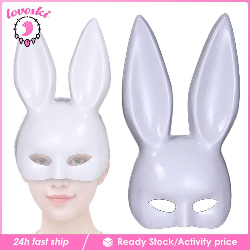 Bộ Đồ Hóa Trang Tai Thỏ Vui Nhộn Dành Cho Nữ