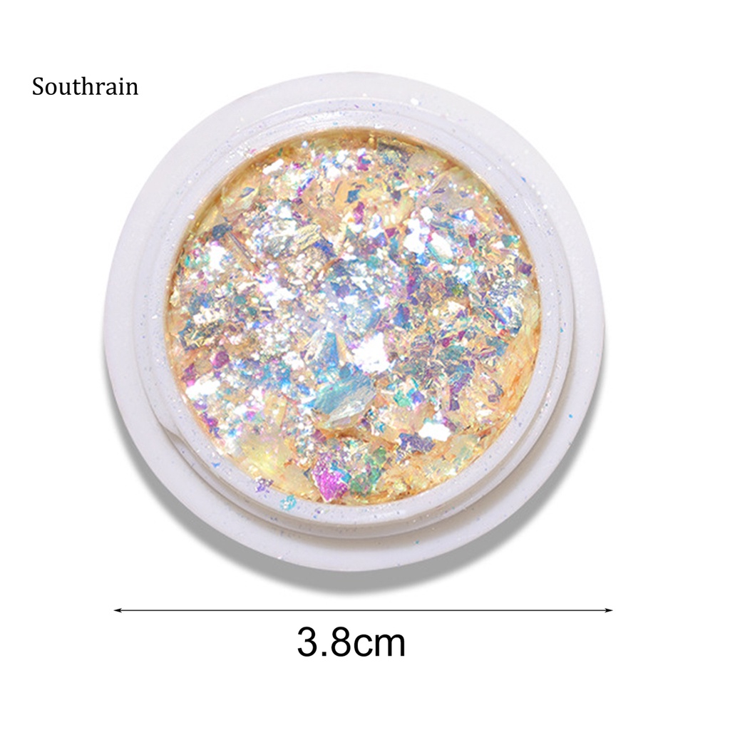 Hộp Sequin Lấp Lánh Nhiều Màu Sắc Dùng Trang Trí Móng Tay Nghệ Thuật
