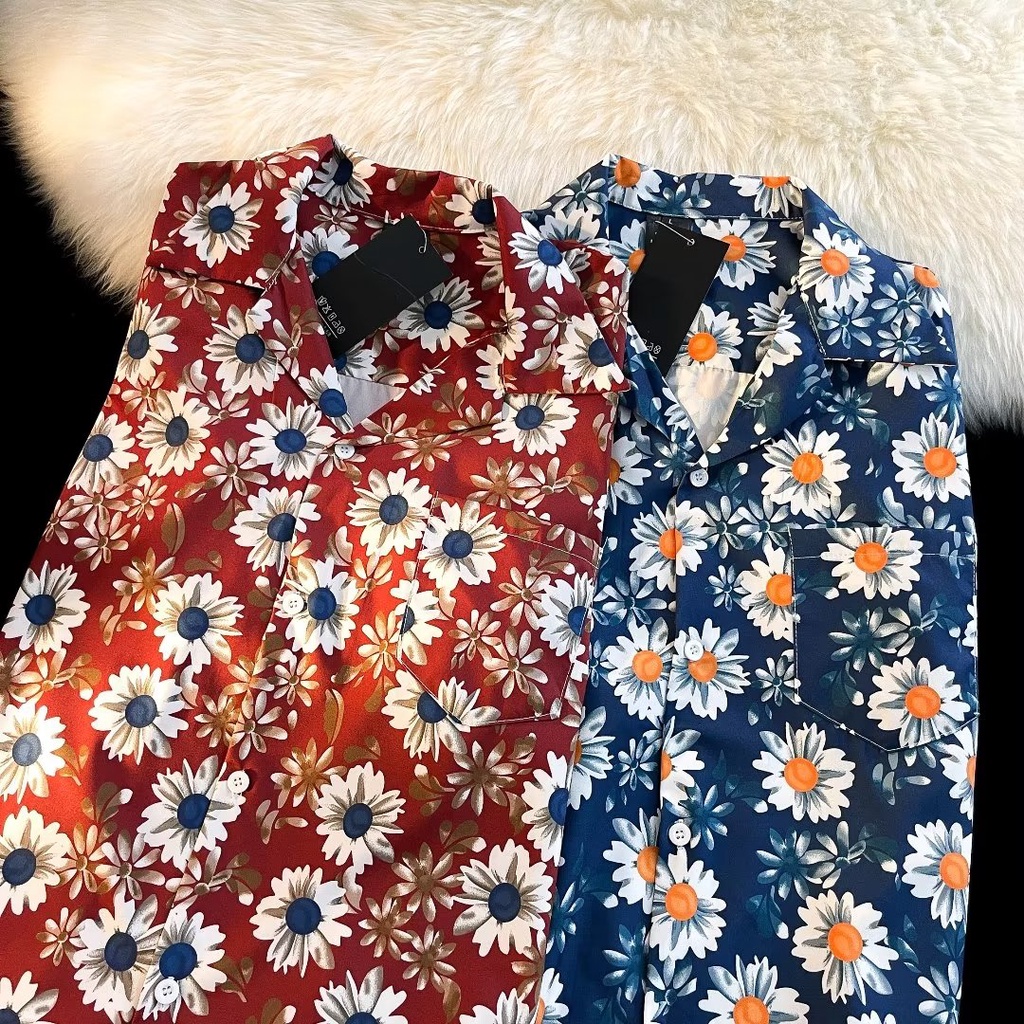 Áo Sơ Mi Tay Lửng Cổ Vuông Đơn Giản Thời Trang Mùa Hè Cho Nam