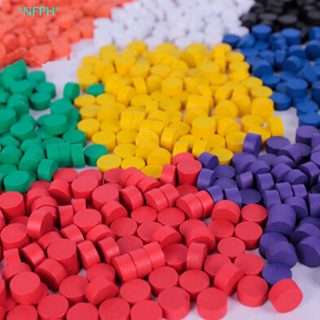 Bộ 100 Thẻ Bài Trò Chơi Pawn 8 Màu Kích Thước 10 * 5MM