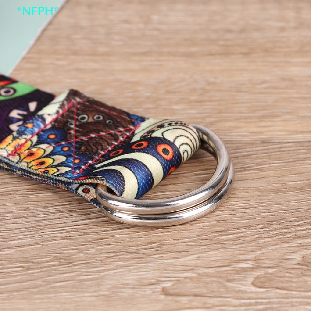 Dây Đai Tập Yoga In Họa Tiết Nhiều Màu Tùy Chỉnh Tiện Dụng Mới