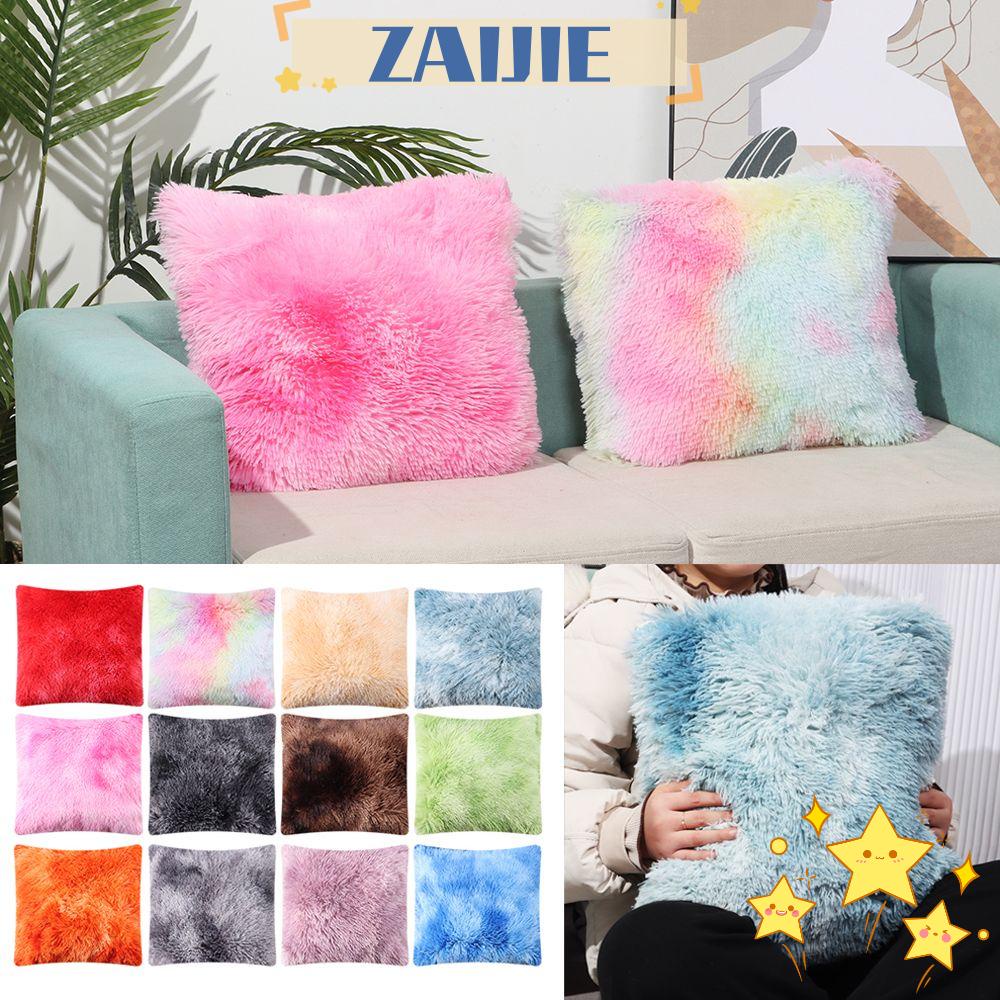 Vỏ Gối Lông Mềm Zaijie 24 Trang Trí Nhà Ở