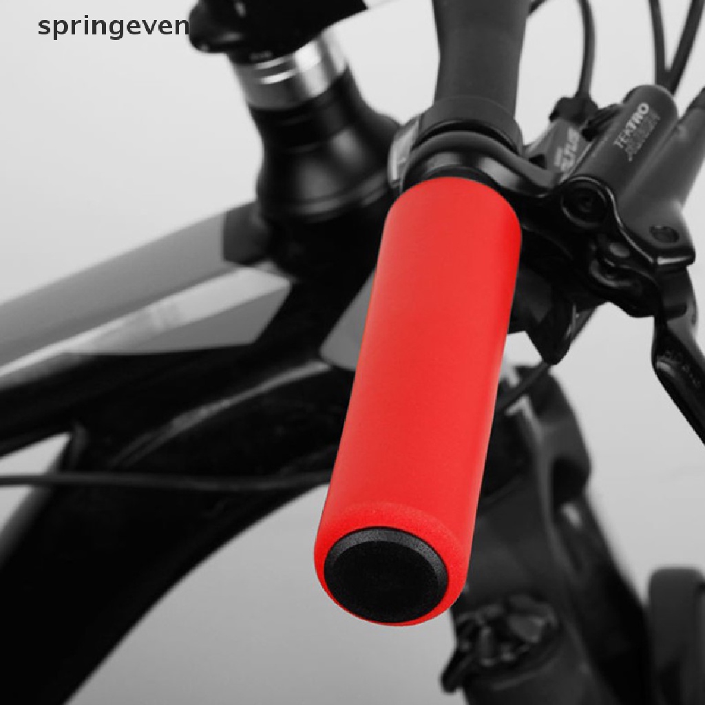 1 Cặp Vỏ Bọc Tay Lái Xe Đạp Leo Núi Bằng Silicone Chống Trượt