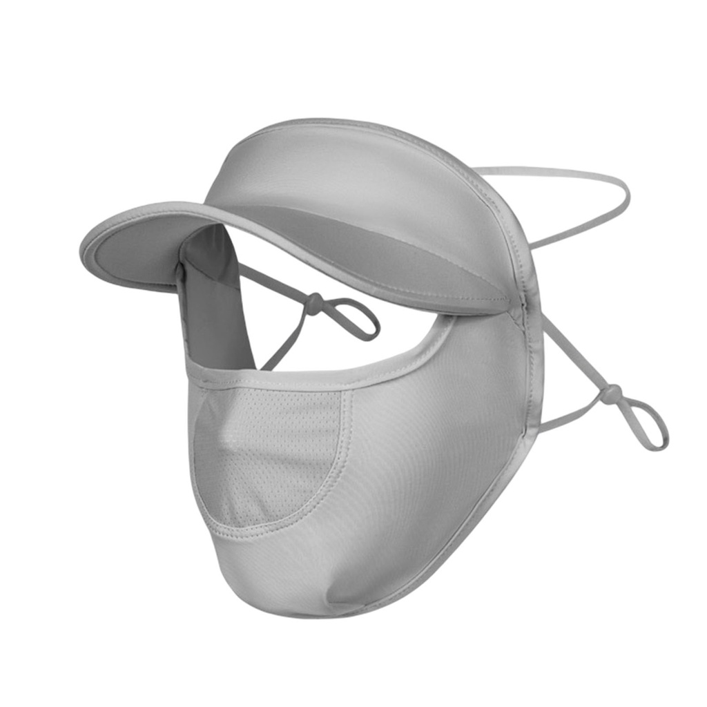 Mũ Trùm Đầu Che Nắng Màu Trơn Thoáng Khí Màu Sắc Thời Trang Cho Nữ