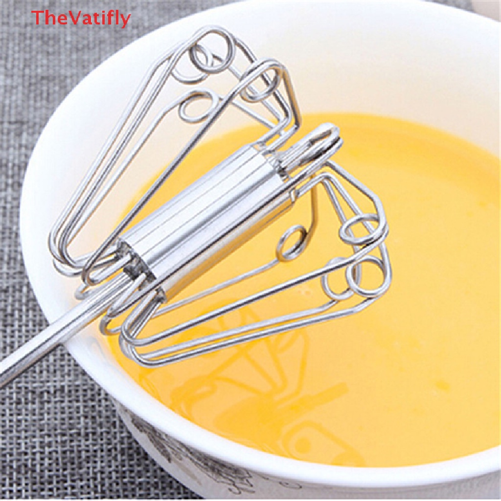 [Thevalifly] Dụng Cụ Đánh Trứng / Khuấy Kem Cầm Tay Xoay Được