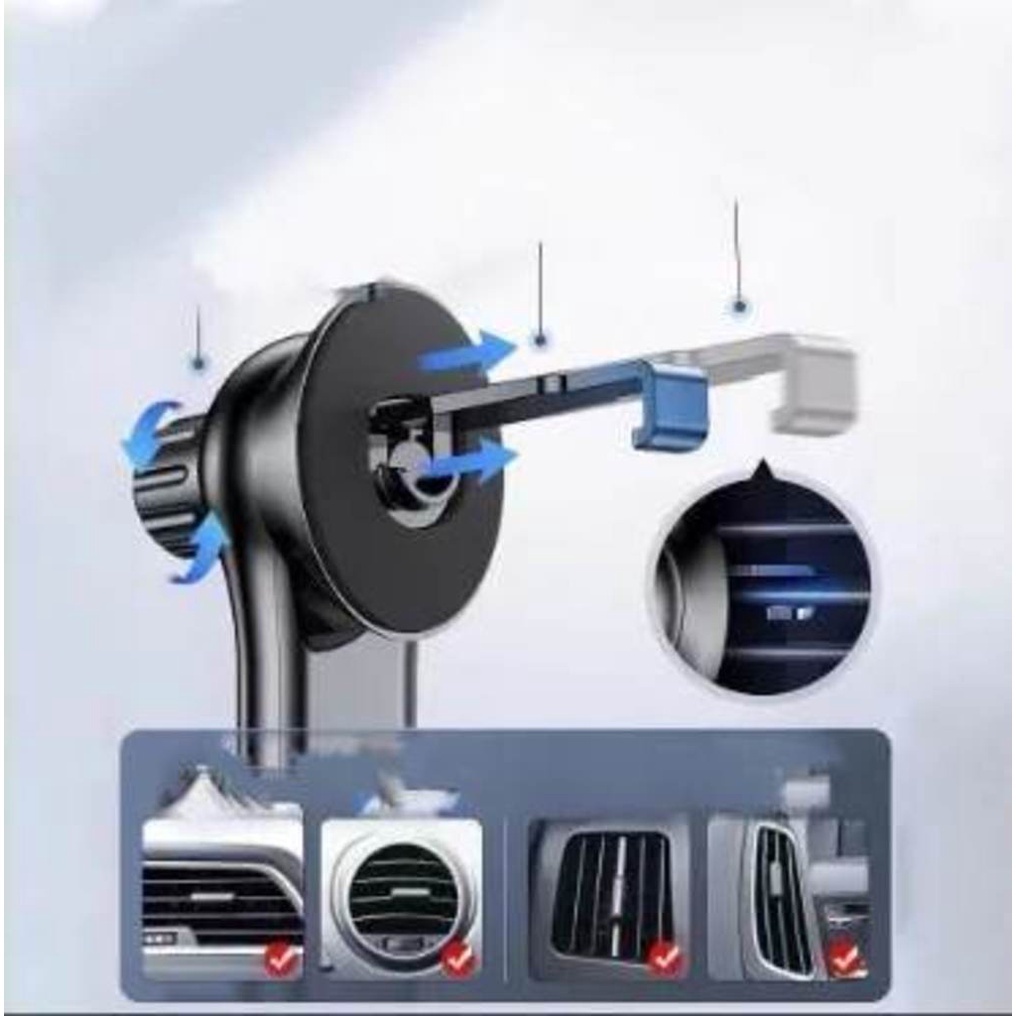 Giá Đỡ Điện Thoại Gắn Khe Điều Hòa Xe Hơi Tiện Dụng