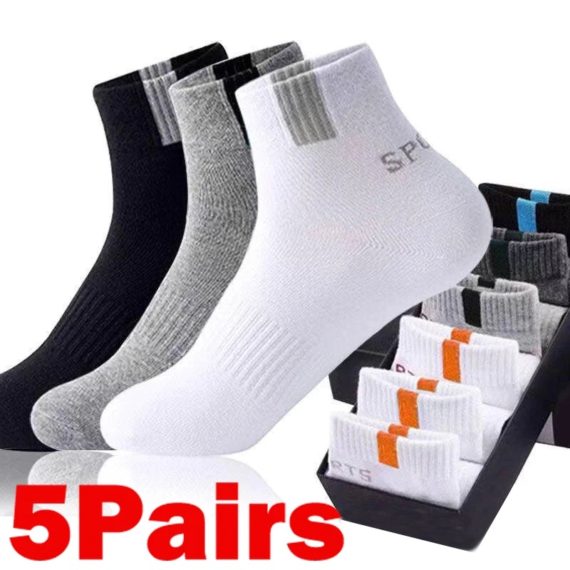 Set 5 Đôi Vớ Thoáng Khí Thời Trang Cho Nam