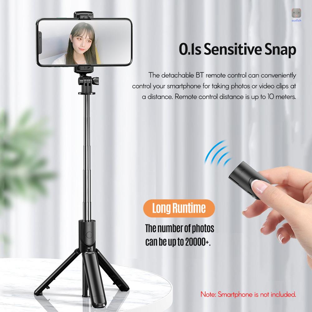 Gậy Tự Sướng 5 Phần Mở Rộng Tích Hợp Gậy Tự Sướng Tích Hợp Gậy Ba Chân Để Bàn Có Điều Khiển BT Tương Thích Với Điện Thoại Huawei Cho Chân Dung Chụp Ảnh
