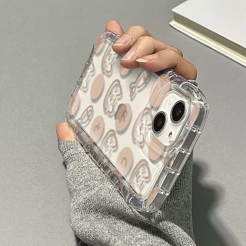 ✅Ốp Điện Thoại Túi Khí Mềm Hình Cá Nhỏ / Mèo Dễ Thương Cho Iphone XR promax12x 14iPhone1167 / 138 IWZ4