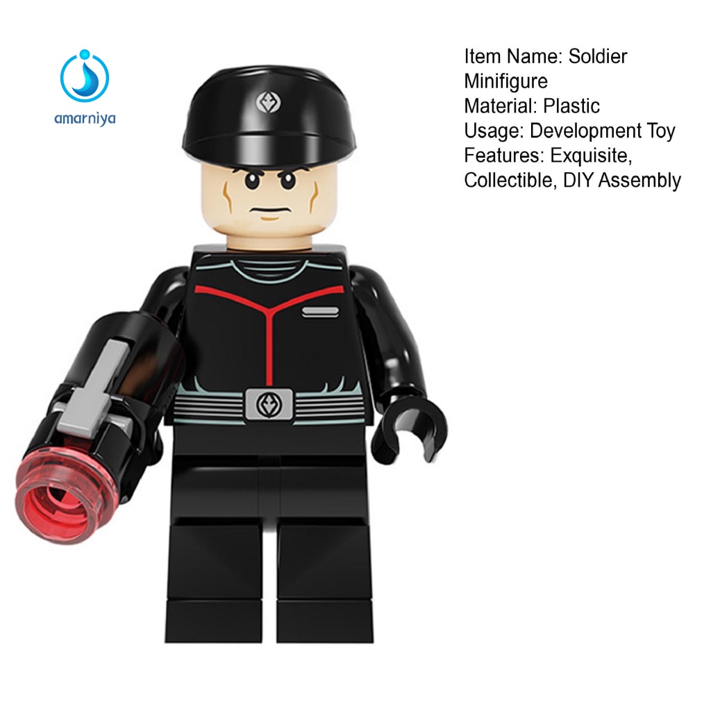 Đồ chơi trẻ em Lắp Ráp Mô Hình Nhân Vật Mandalorian Thu Nhỏ Dành Cho Bé