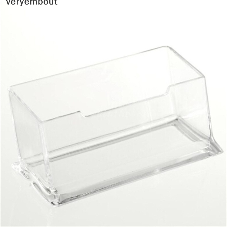 Giá Đỡ Danh Thiếp Bằng Nhựa acrylic Trong Suốt Để Bàn Tiện Lợi