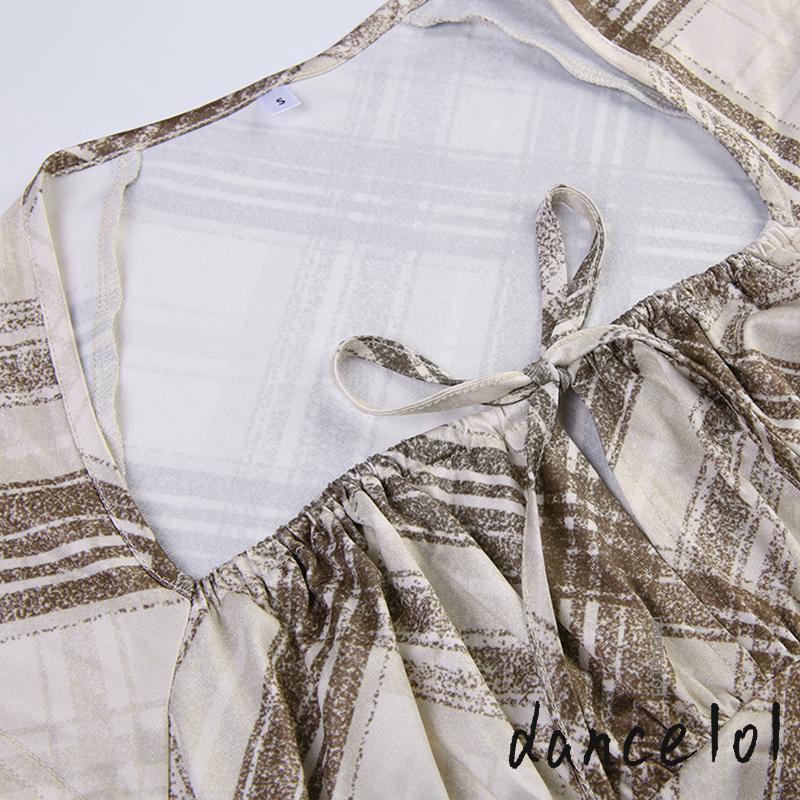 Áo Tay Ngắn Cổ Vuông Buộc Dây 1O1 Thời Trang Mùa Hè Cho Nữ