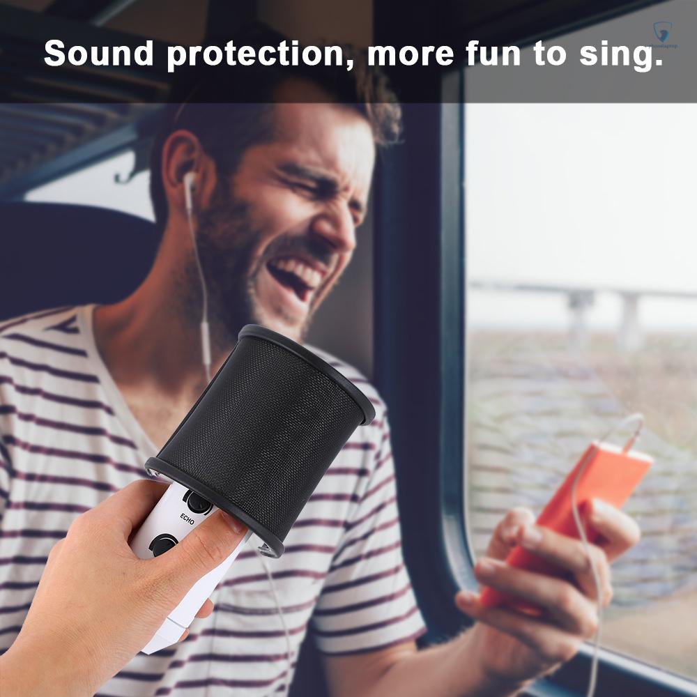 Tấm Lưới Lọc Âm Thanh Bằng Kim Loại Chống Gió Chống Ồn Cho Micro Chuyên Nghiệp