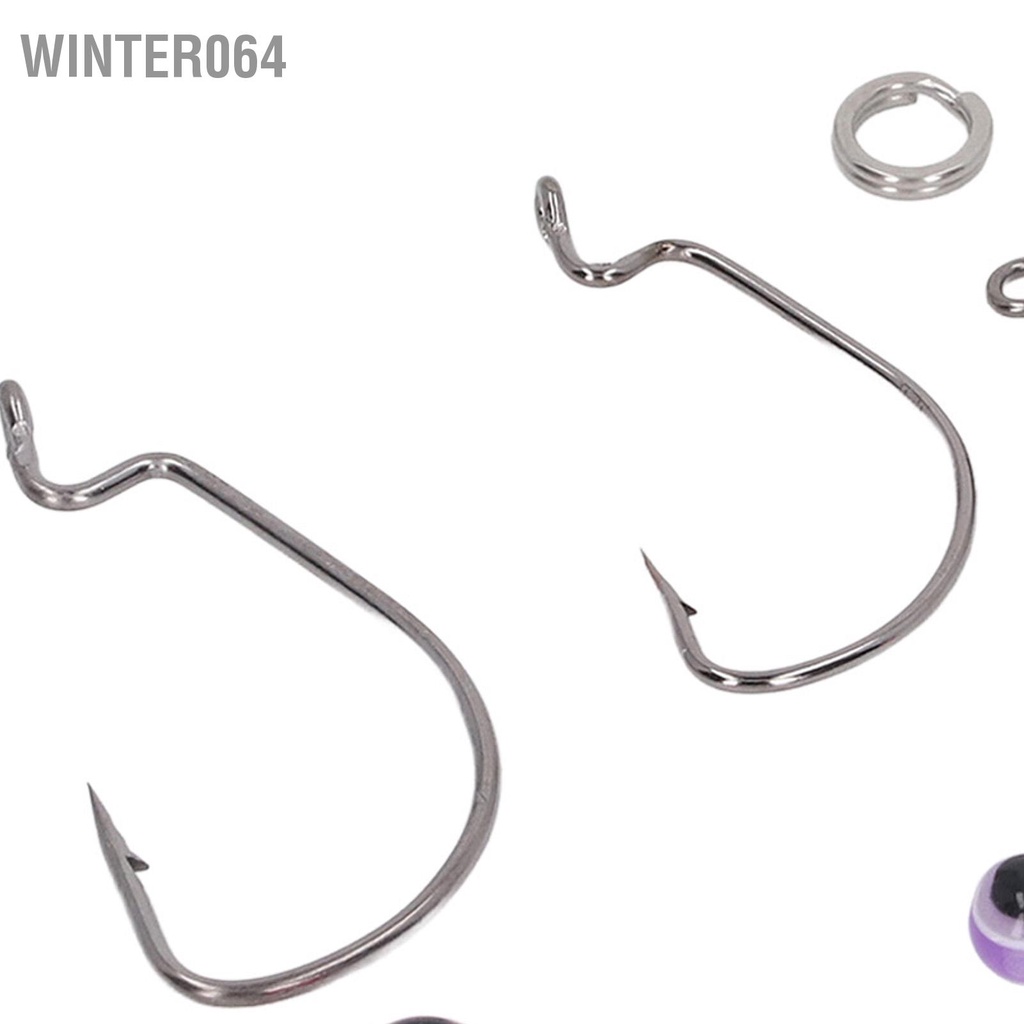 Winter064 Thiết bị đầu cuối câu cá Bộ dụng cụ nhọn bằng thép không gỉ Chống cho người mới bắt Trẻ em Người lớn