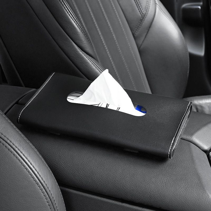 Hộp Đựng Khăn Giấy Gắn Tấm Che Nắng Xe Hơi BMW Skoda Audi
