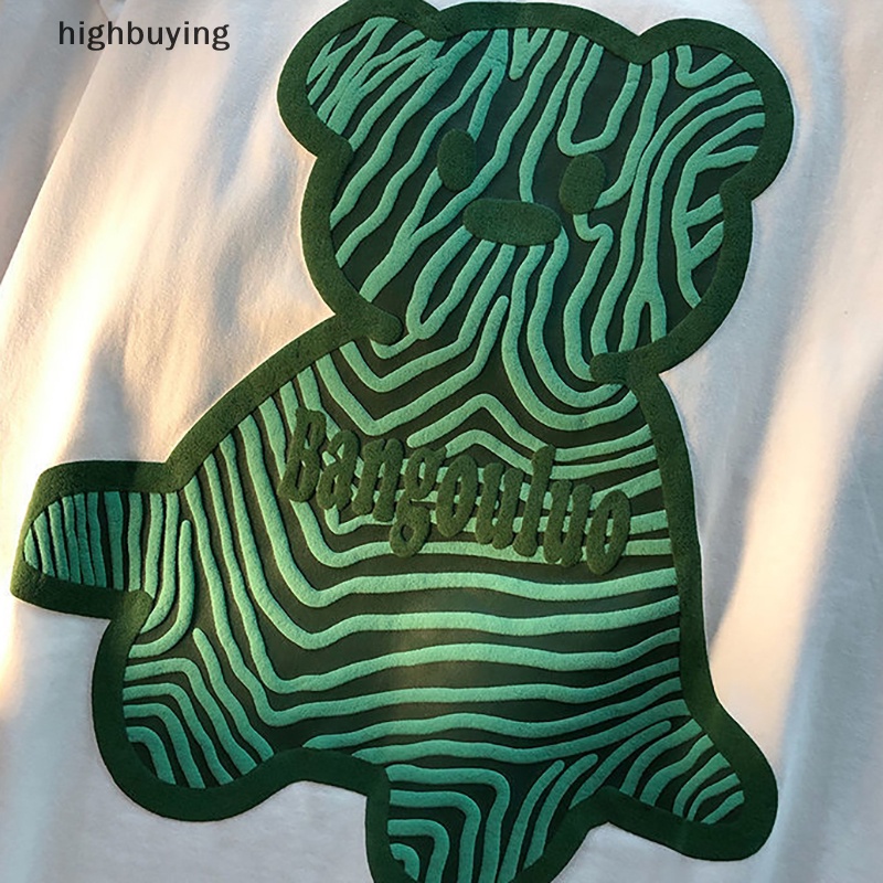 Áo Thun Tay Ngắn Cổ Tròn In Hình Gấu Phong Cách Retro Cho Nữ