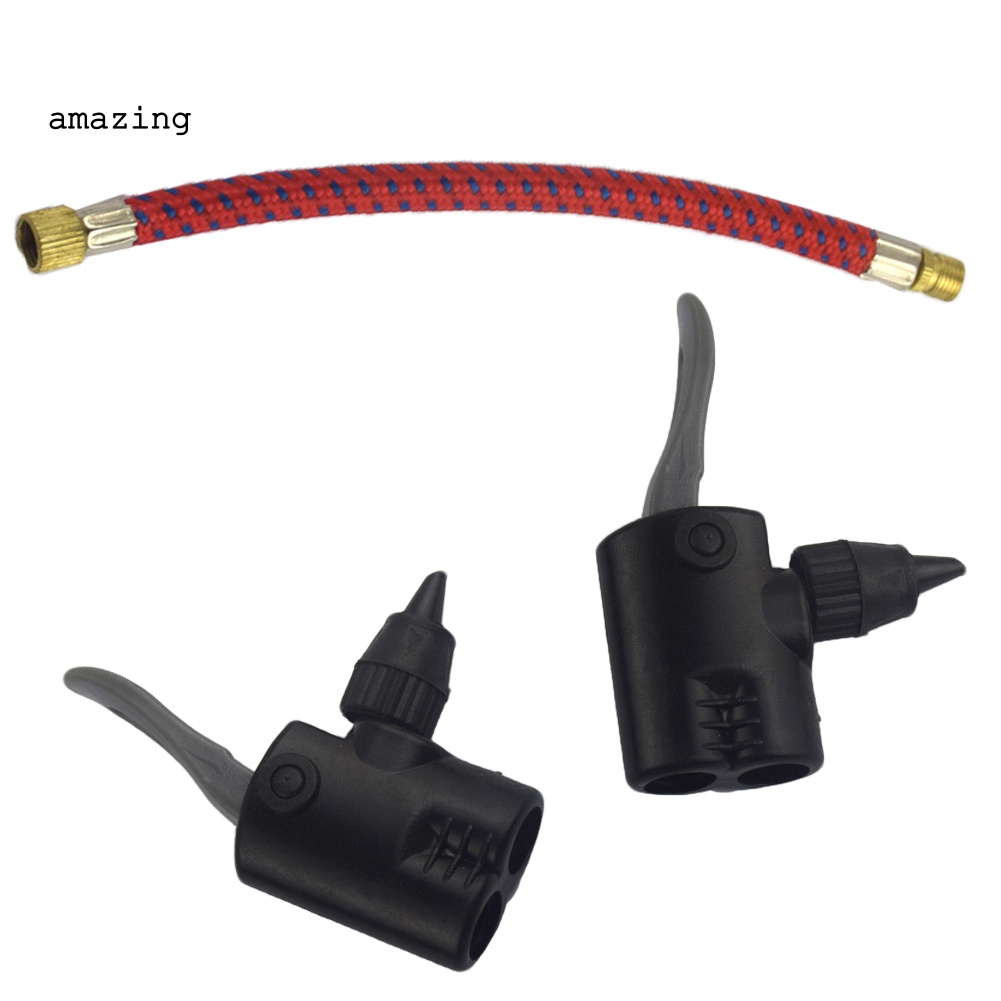 Ống Bơm Hơi Xe Đạp MTB Thiết Kế Hai Đầu Chuyển Đổi Van Chuyên Dụng Chất Lượng Cao