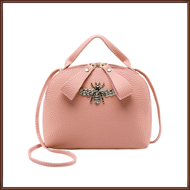 Túi Xách Đeo Vai Họa Tiết Chú Ong Dễ Thương Thời Trang Cho Nữ