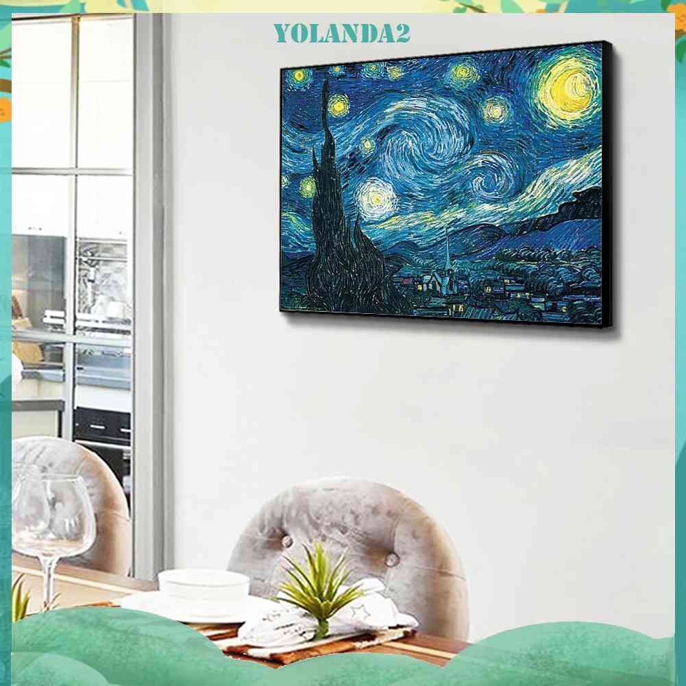 Bộ Tranh Đính Đá 5D Họa Tiết Bầu Trời Đầy Sao Độc Đáo DIY Dùng Trang Trí