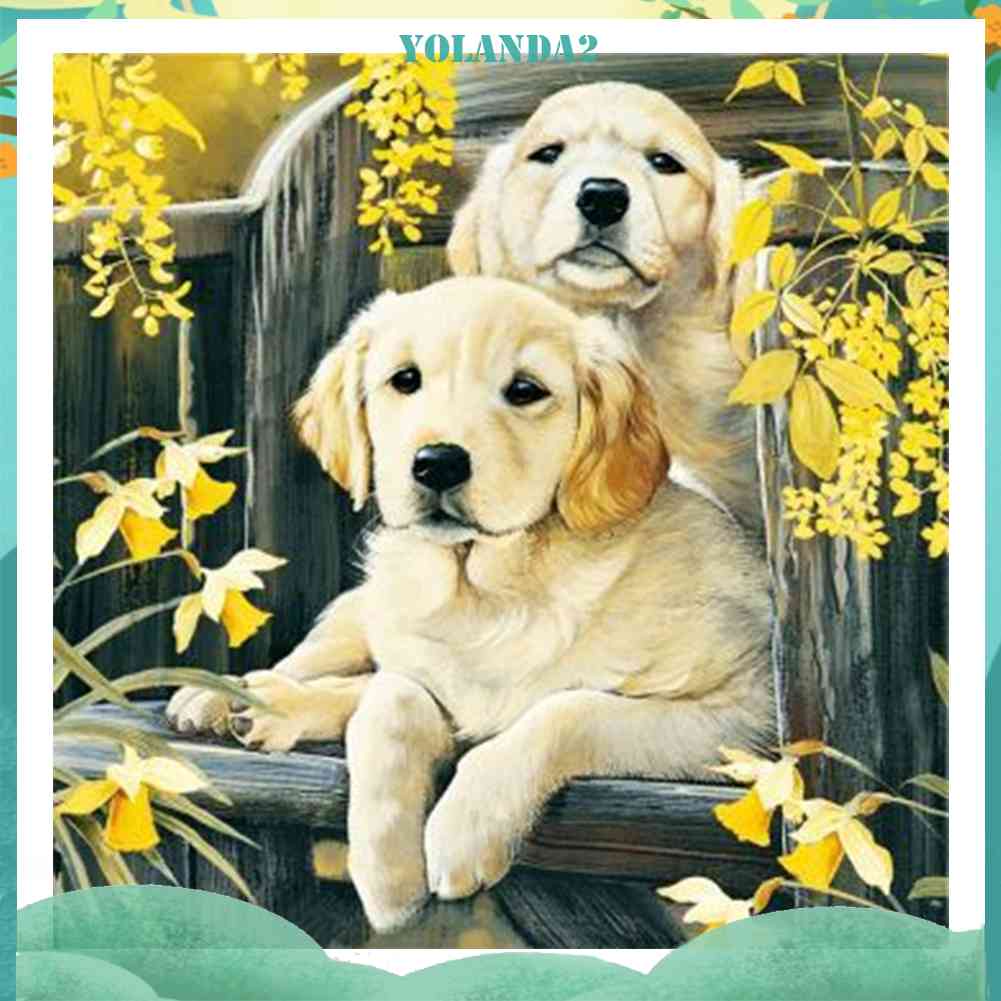 Tranh Đính Đá Kim Cương Toàn Bộ 5D DIY Hình Vẽ Vườn Hoa