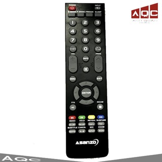 Điều khiển Remote Tivi Asanzo mẫu 6