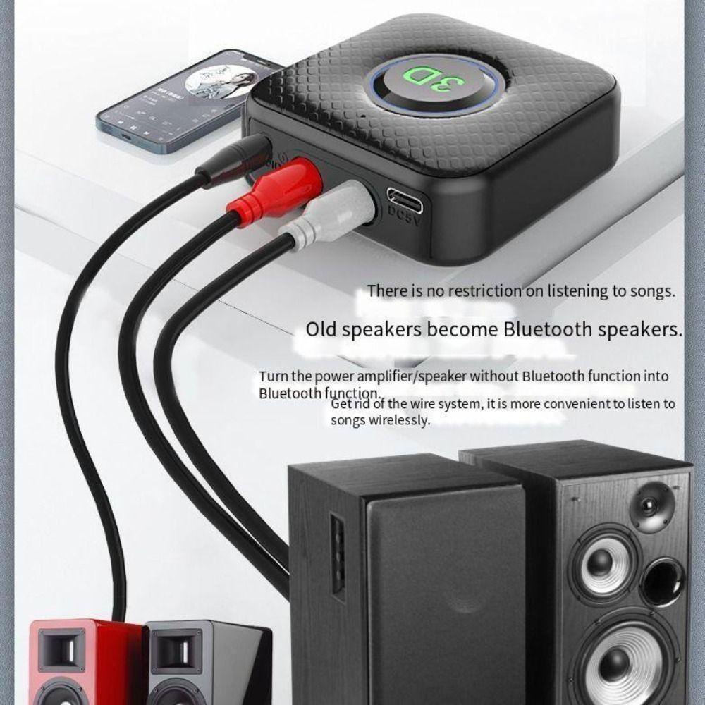 .Bộ Chuyển Đổi Thu Phát Âm Thanh 5.1 24 (Mbps) 3d Cho Loa Tv Trên Xe Hơi