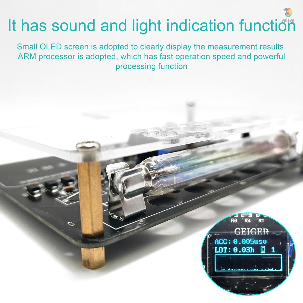 Mô Đun Đếm Bức Xạ Hạt Nhân X-rays - rays - rays Iodine 131 Tự Lắp Ráp DIY