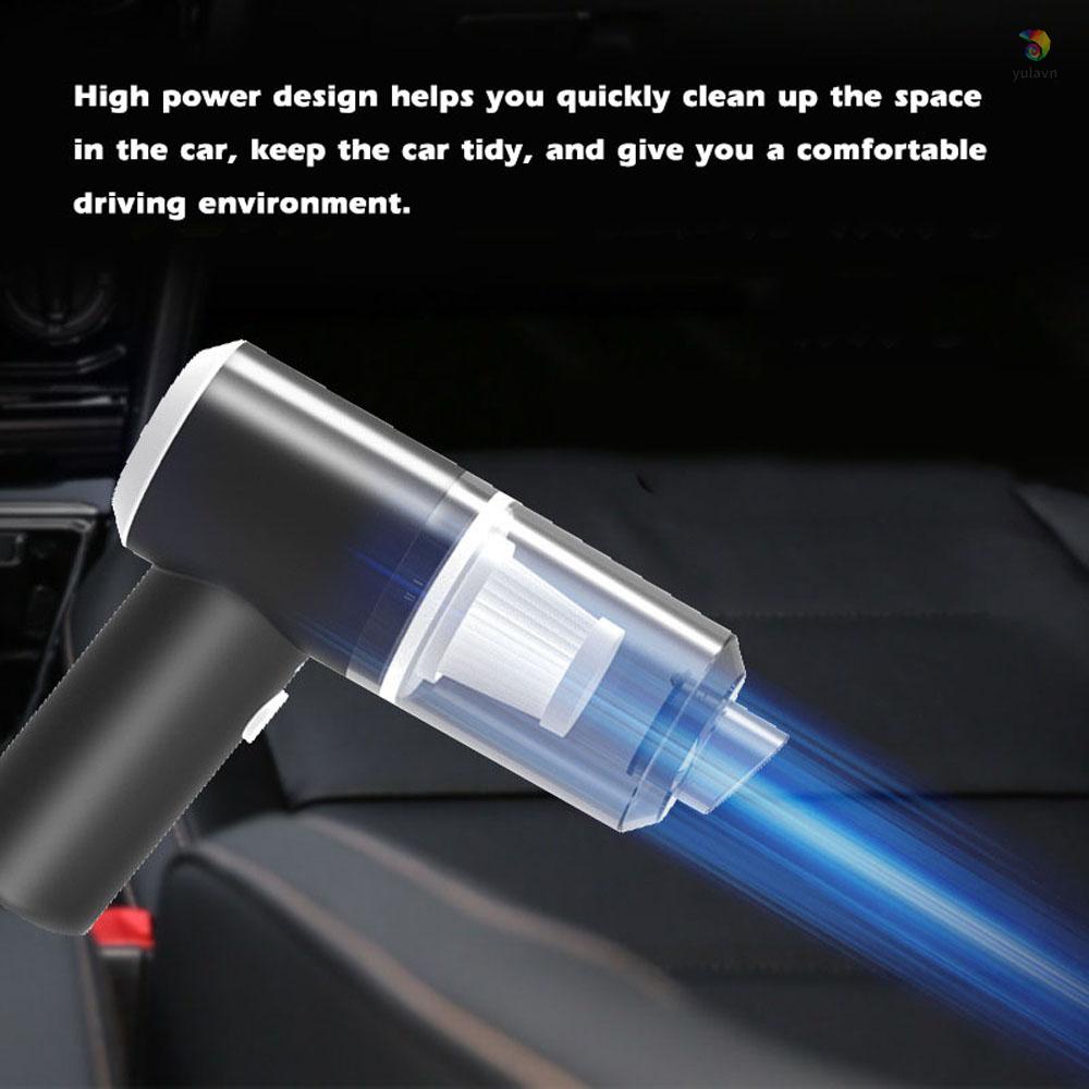 Máy Hút Bụi Cầm Tay Công Suất Cao Không Dây Có Thể Sạc Lại Kèm Bộ Lọc Nước Tiện Dụng