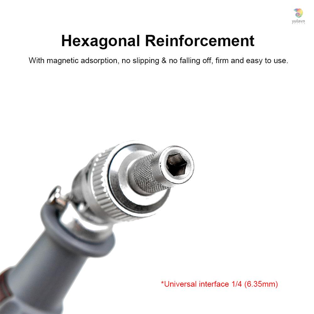 Bộ Tua Vít Hai Chiều 10 Bits yala 10 1080 Độ Chuyên Dụng Chất Lượng Cao° Đai Ốc 3.3.5Mm Bằng Hợp Kim Chuyên Dụng Chất Lượng Cao