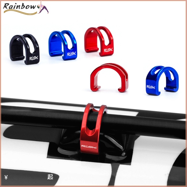 Set 5 Khóa Cố Định Dây Xe Đạp Leo Núi Hình Chữ C Bằng Hợp Kim Nhôm