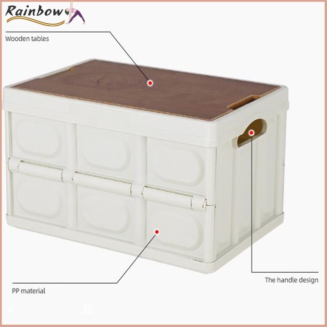 Hộp Đựng Đồ Dùng 2 Trong 1 Có Nắp Đậy Bằng Gỗ Sức Chứa Lớn Đa Năng Tiện Dụng