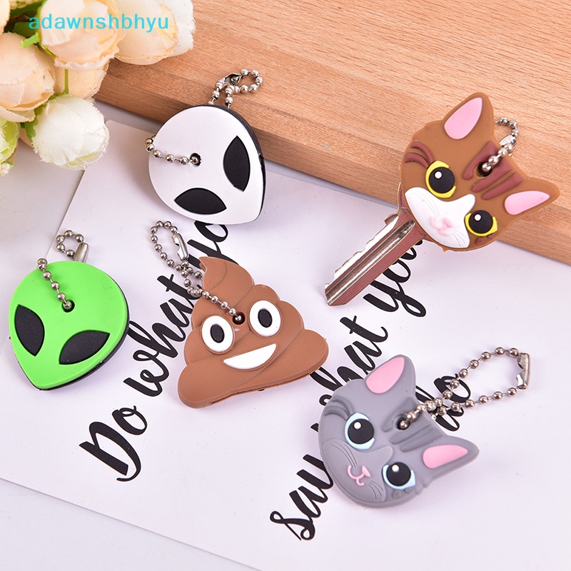 Móc Khóa Silicon Mềm Hình Động Vật Dễ Thương