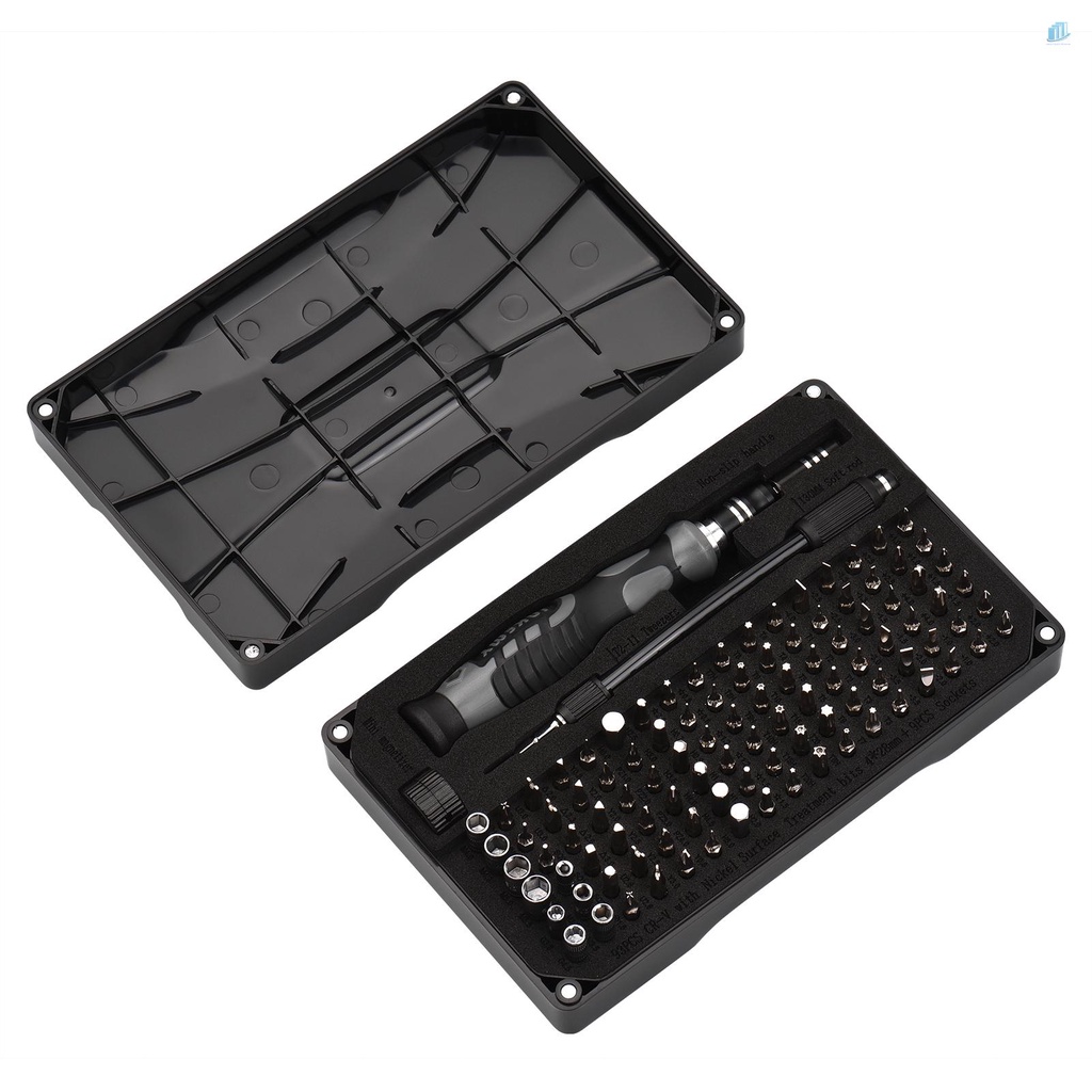 Set 106 Đầu Tua Vít Lục Giác Bằng Hợp Kim Thép 4 * 28mm CR-V Đa Năng