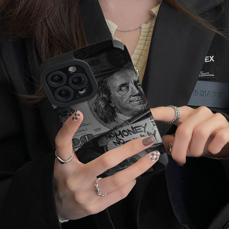 Ốp Điện Thoại Mềm In Hình Tiền Đô La Cho iPhone 11promax 14promax 13promax 12promax 6s / 7 / 8plus x