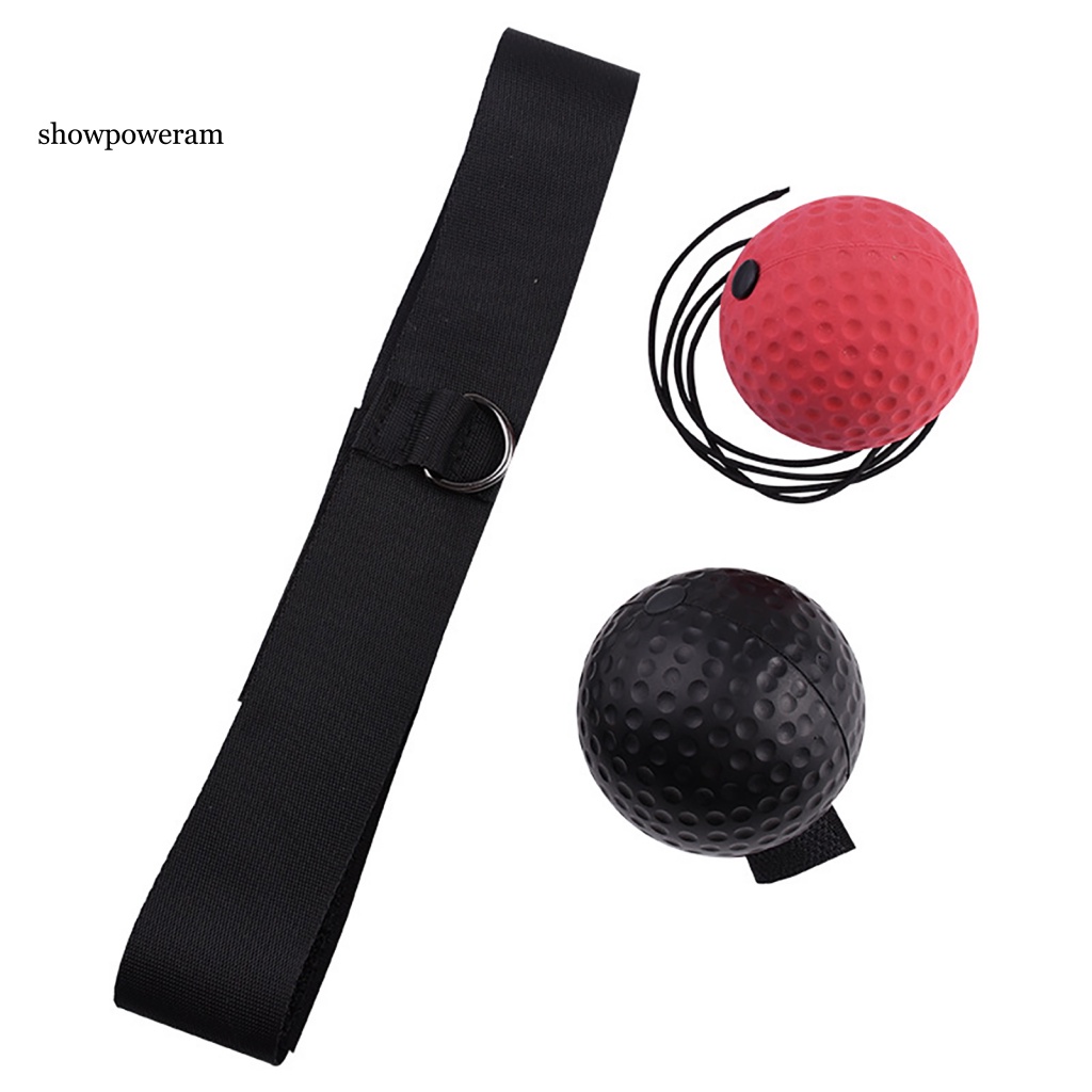 1 Set Băng Đô Và Bóng Da Giả Tập Boxing Chống Rò Rỉ