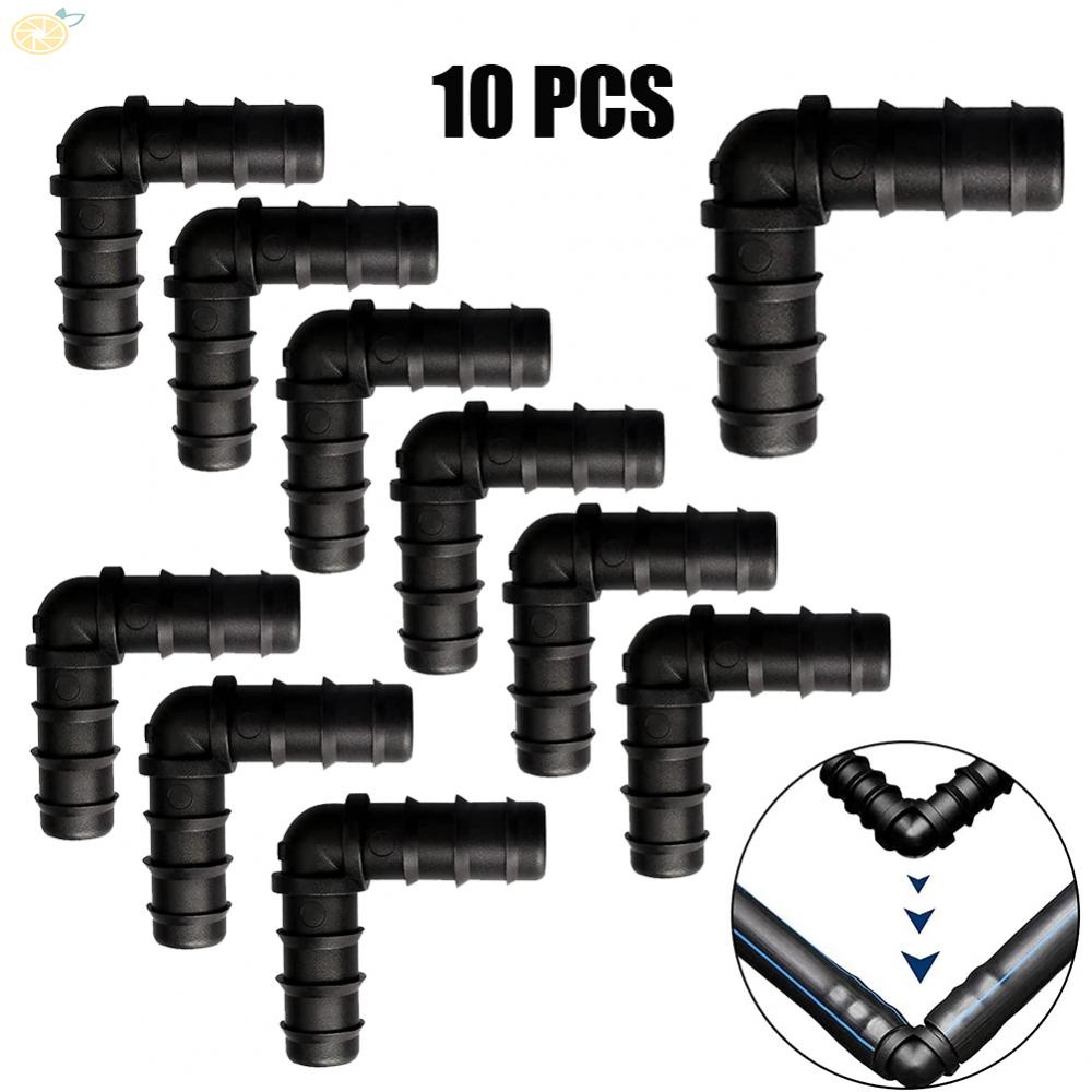 【VARSTR】Tube Adapter Connectors Garden Irrigation Barbed For 1/2" Porous Pipe