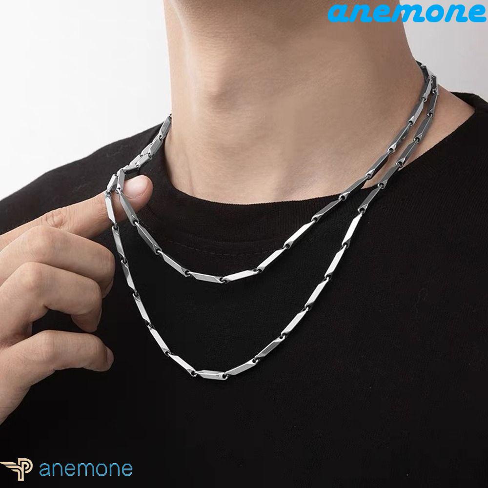 Vòng cổ Bằng Thép Không Gỉ Phong Cách Hip Hop Thời Trang Cho Nam Và Nữ