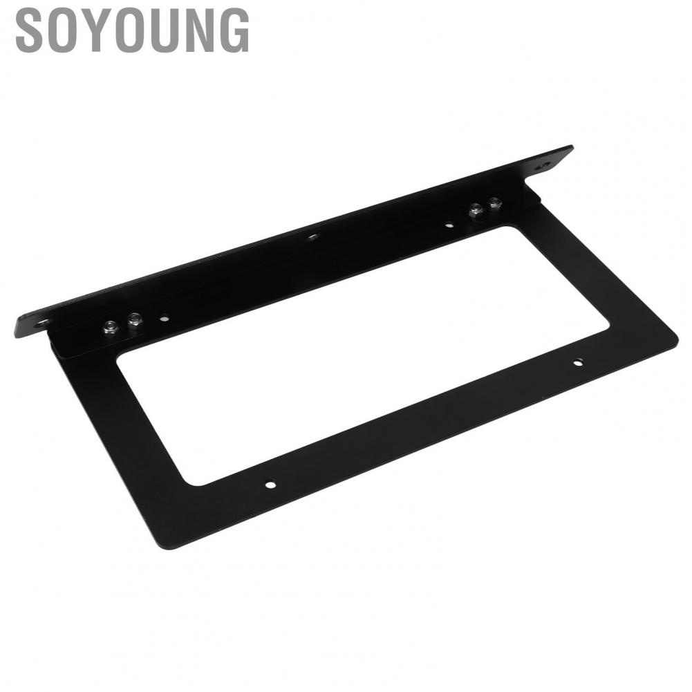 Soyoung License  Holder  Black License  Fixing Frame Deformation Resistant High Strength  for Car