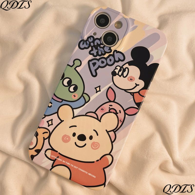 Ốp Điện Thoại Chống Sốc Hình Gấu Pooh Cho iPhone13 11 1214pro 3NRC max78