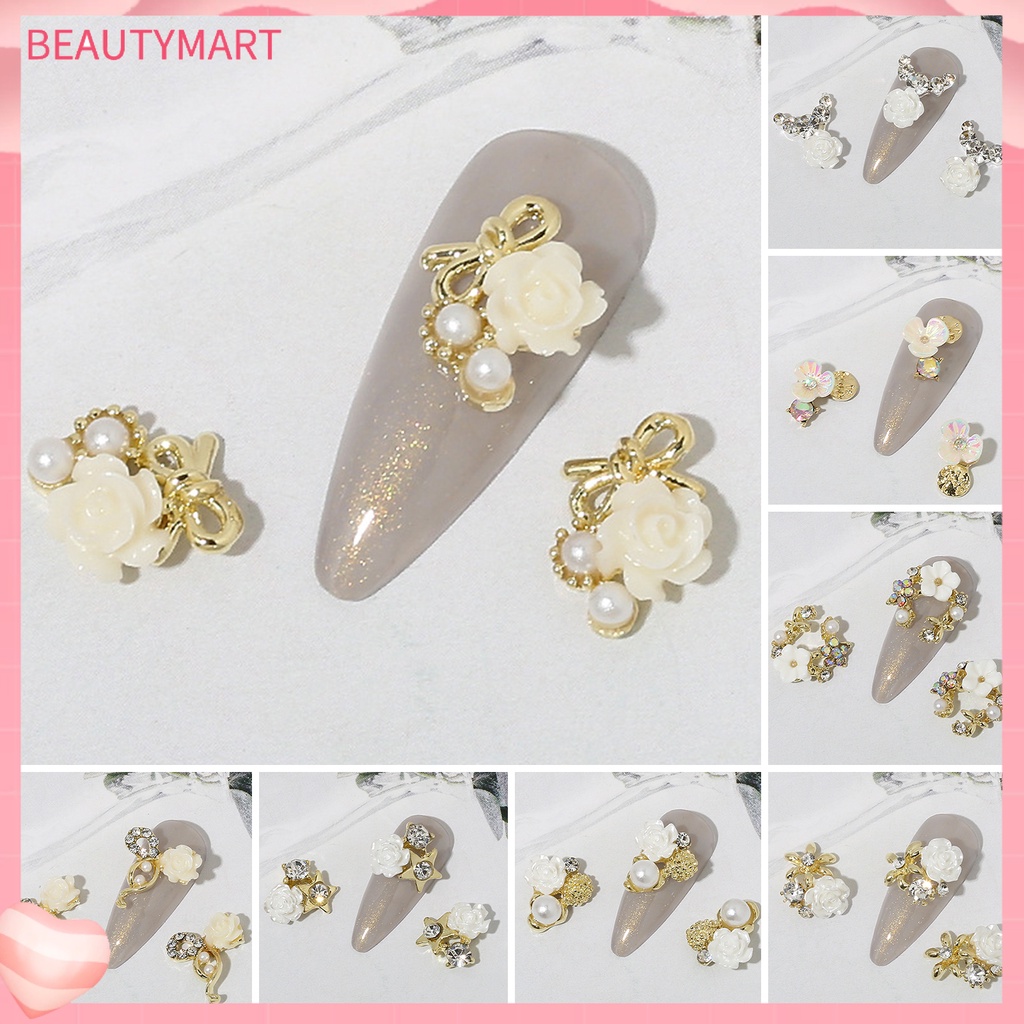 Bộ 10 Miếng Dán Móng Tay Lấp Lánh DIY