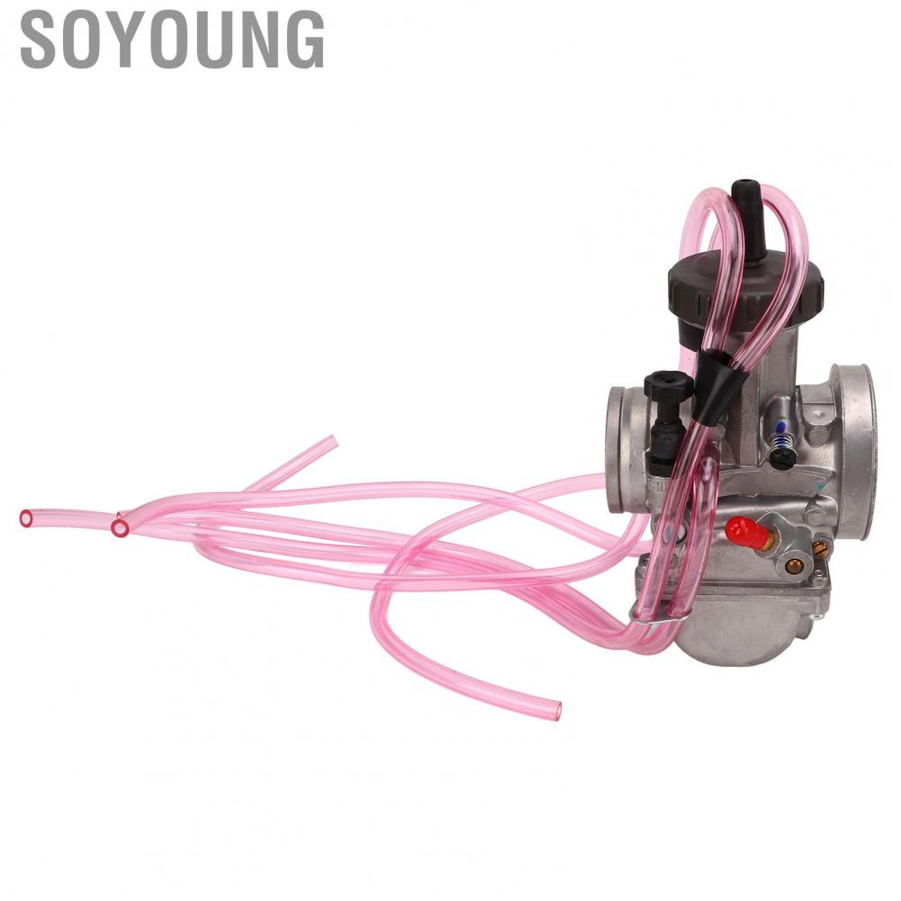 Soyoung Motorcycle Carburetor  Engine Carb Heat Resistant Anti Aging Strong Power Metal for Motorbike