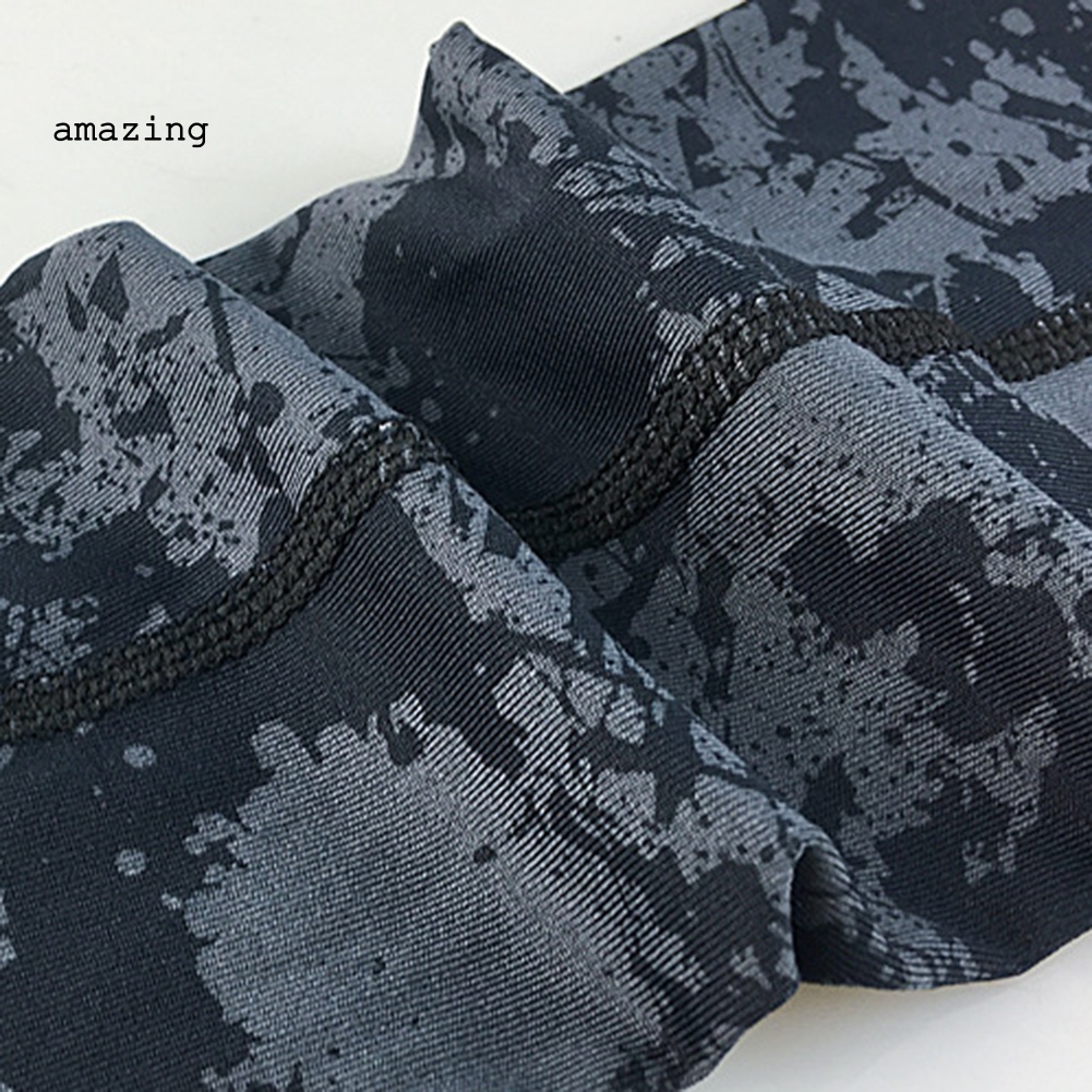 Găng Tay Co Giãn Thoáng Khí Họa Tiết Graffiti Thể Thao Unisex