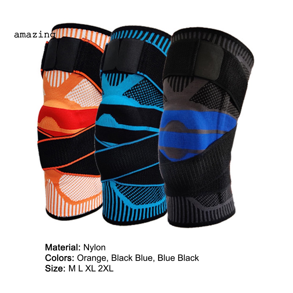 Set 2 Đai Quấn Bảo Vệ Đầu Gối Mềm Mại Chống Ổn Định Khi Hoạt Động Ngoài Trời