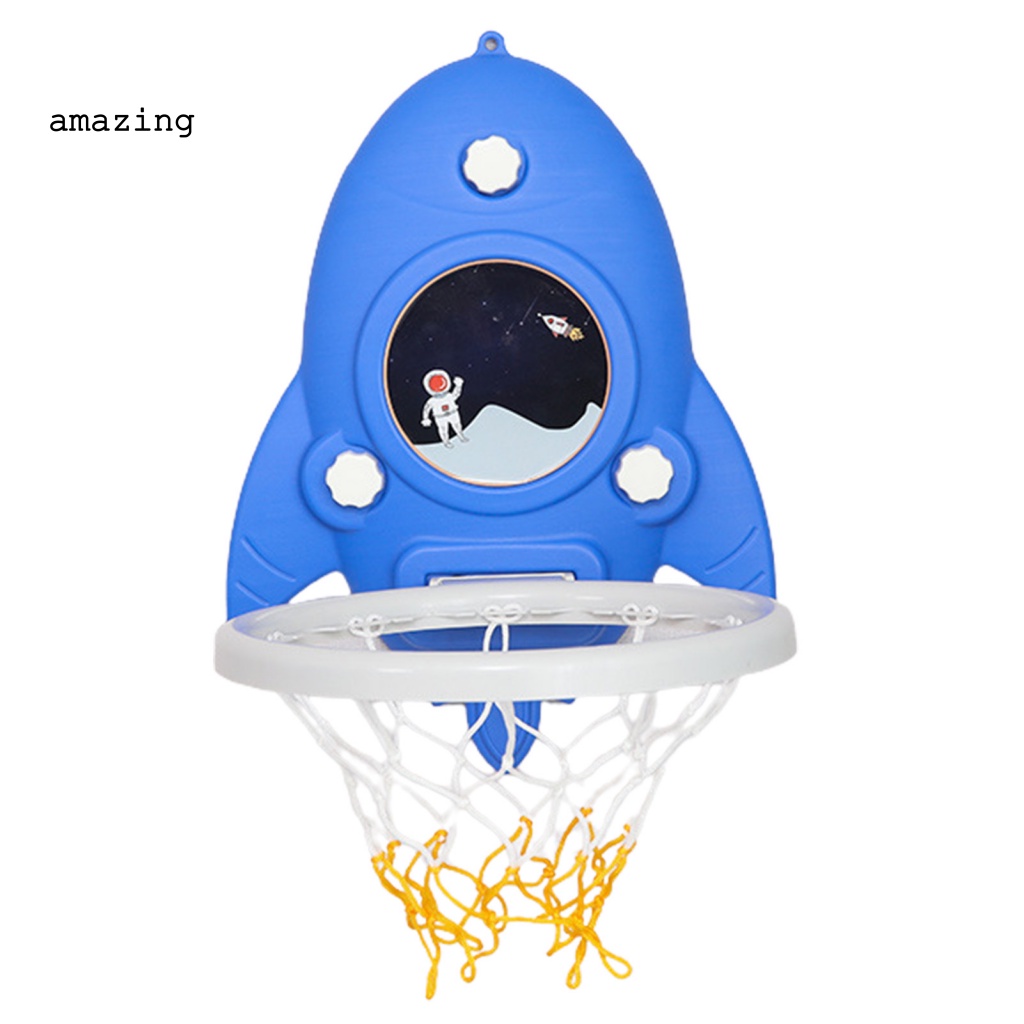Bộ Bảng Chơi Bóng Rổ Trong Nhà Thiết Kế Cốc Hút Chắc Chắn Cho Trẻ Em